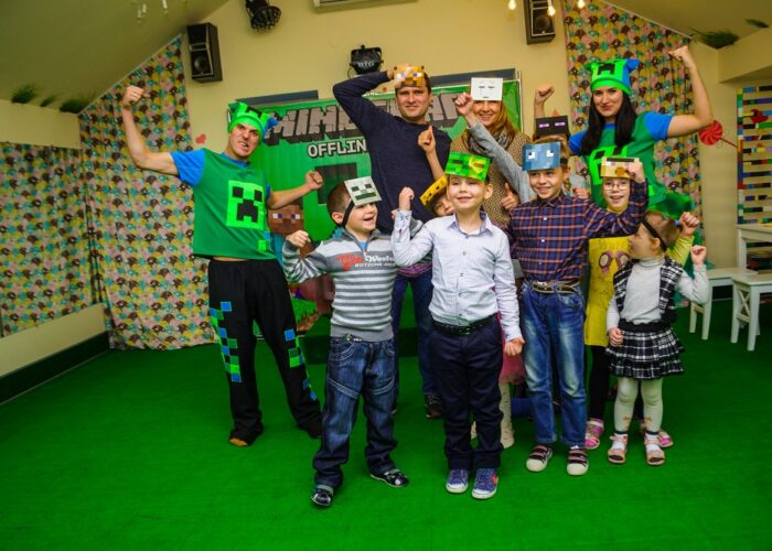 Аниматоры для детей Майнкрафт